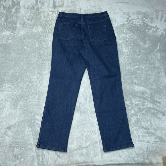 Gloria Vanderbilt Amanda Women's 14 High-Rise Slimming Jeans Tapered Leg n1238 - Picture 4 of 13